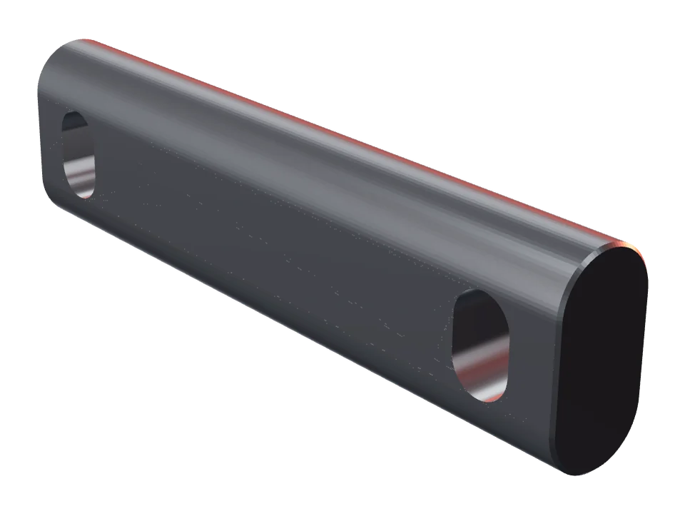 Soosan SB50 retainer key (tool pin), front view